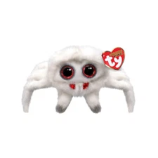 TY Puffies (Beanie Balls) Plush - SPINDERELLA the Halloween Spider (3 inch)