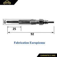 GlüHkerze Vorbereitet FüR Duster Logan Sandero Clio 2 & 3 1,5 1,5L Dci