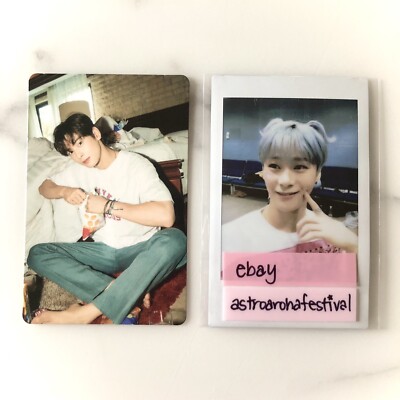 Astro Cha EunWoo 2022 MAGAZINE Photo Book Official MD Trading Card Photocard 24
