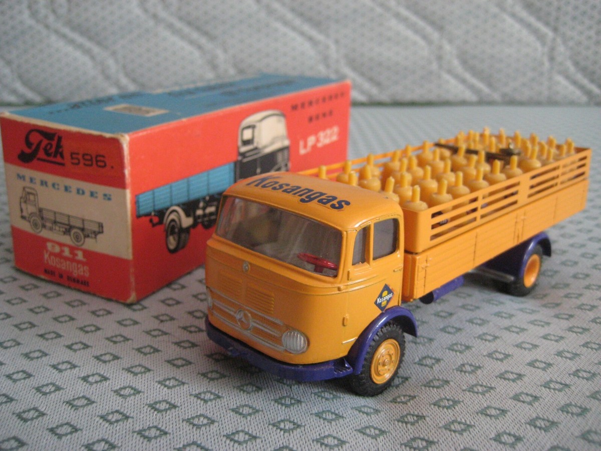 Tekno 911 Mercedes-Benz LP 322 truck Kosangas, MB 1:43 | eBay