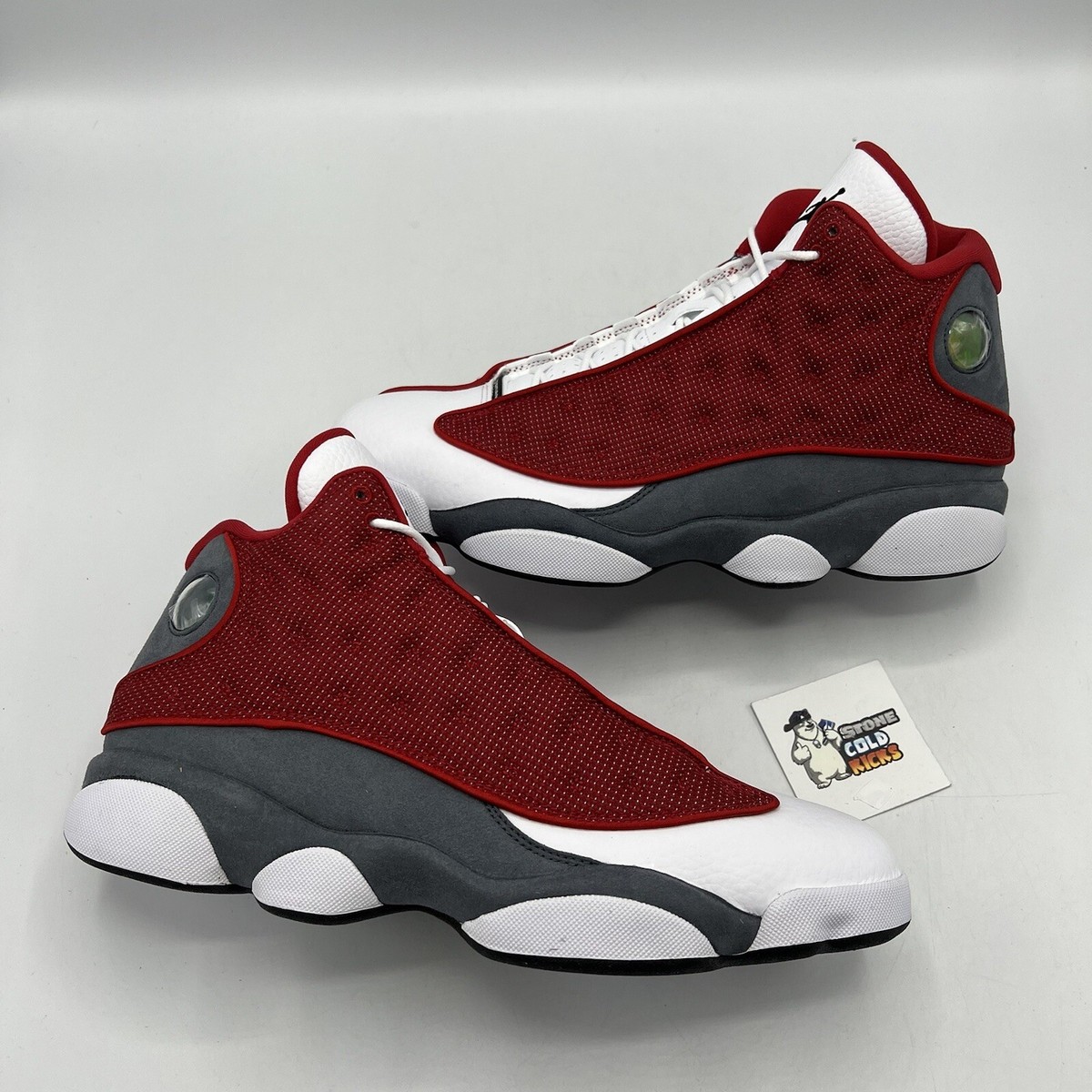 ナイキ　エアジューダン13 DS NIKE 1997 AIR JORDAN XIII OG 136002 101 CHERRY VARSITY RED 12