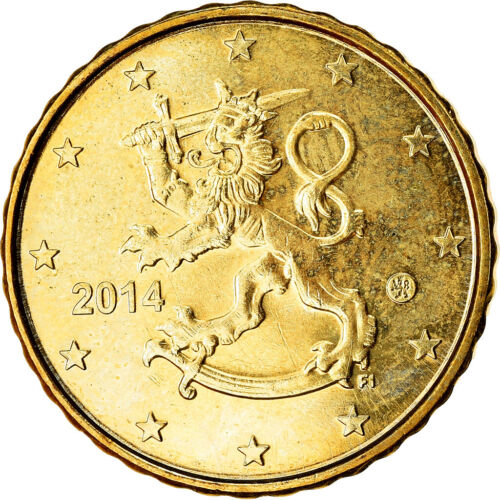 [#765724] Finlande, 10 Euro Cent, 2014, SUP, Laiton - Photo 1/2