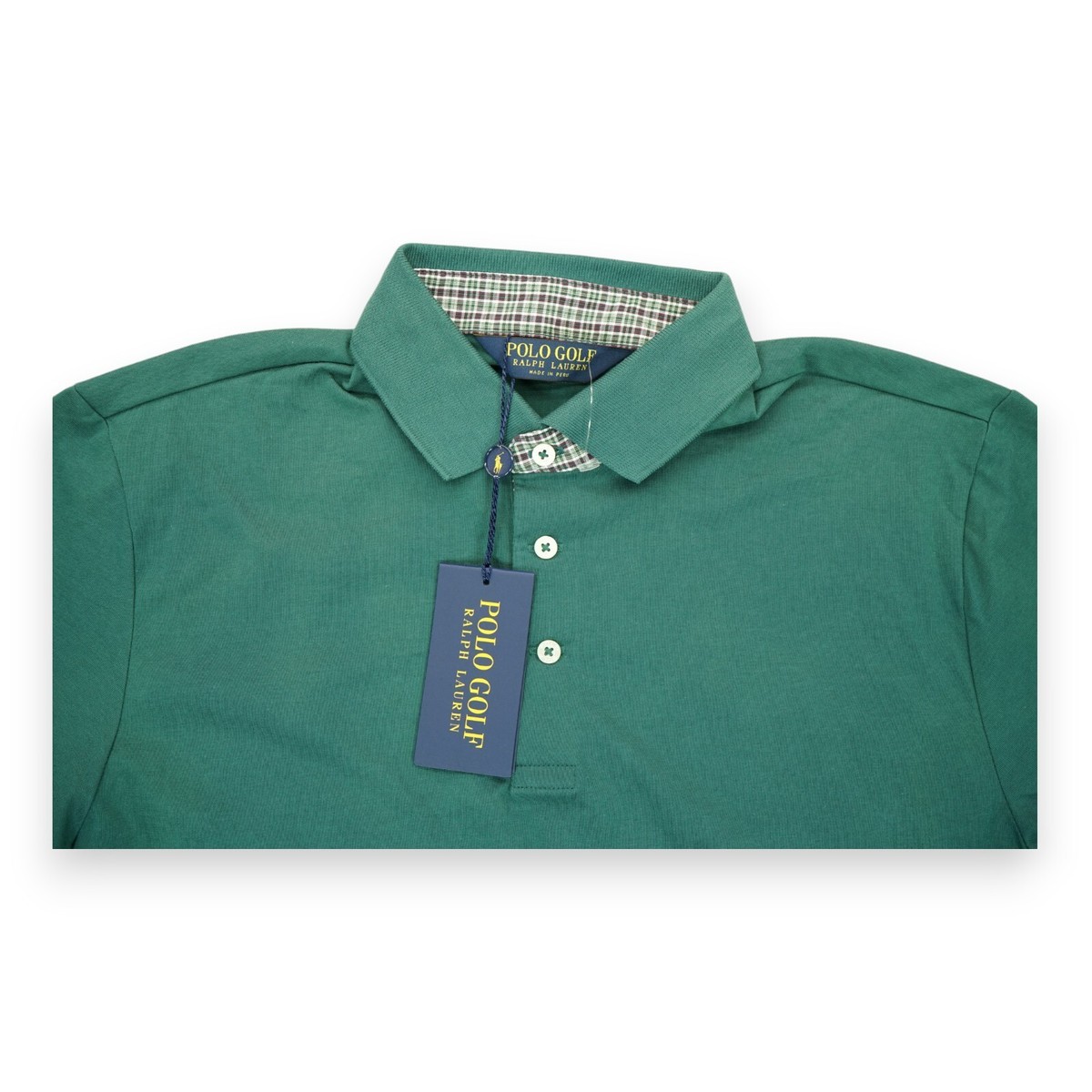 POLO GOLF RALPH LAUREN ハーフジップ US S NWT Polo Golf Ralph Lauren Men's Polo Shirt Dark Green Size