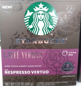 starbucks capsules verona