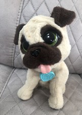 FurReal Friends JJ My Jumpin Pug Dog Plush Puppy Interactive Plush Robot Toy 12