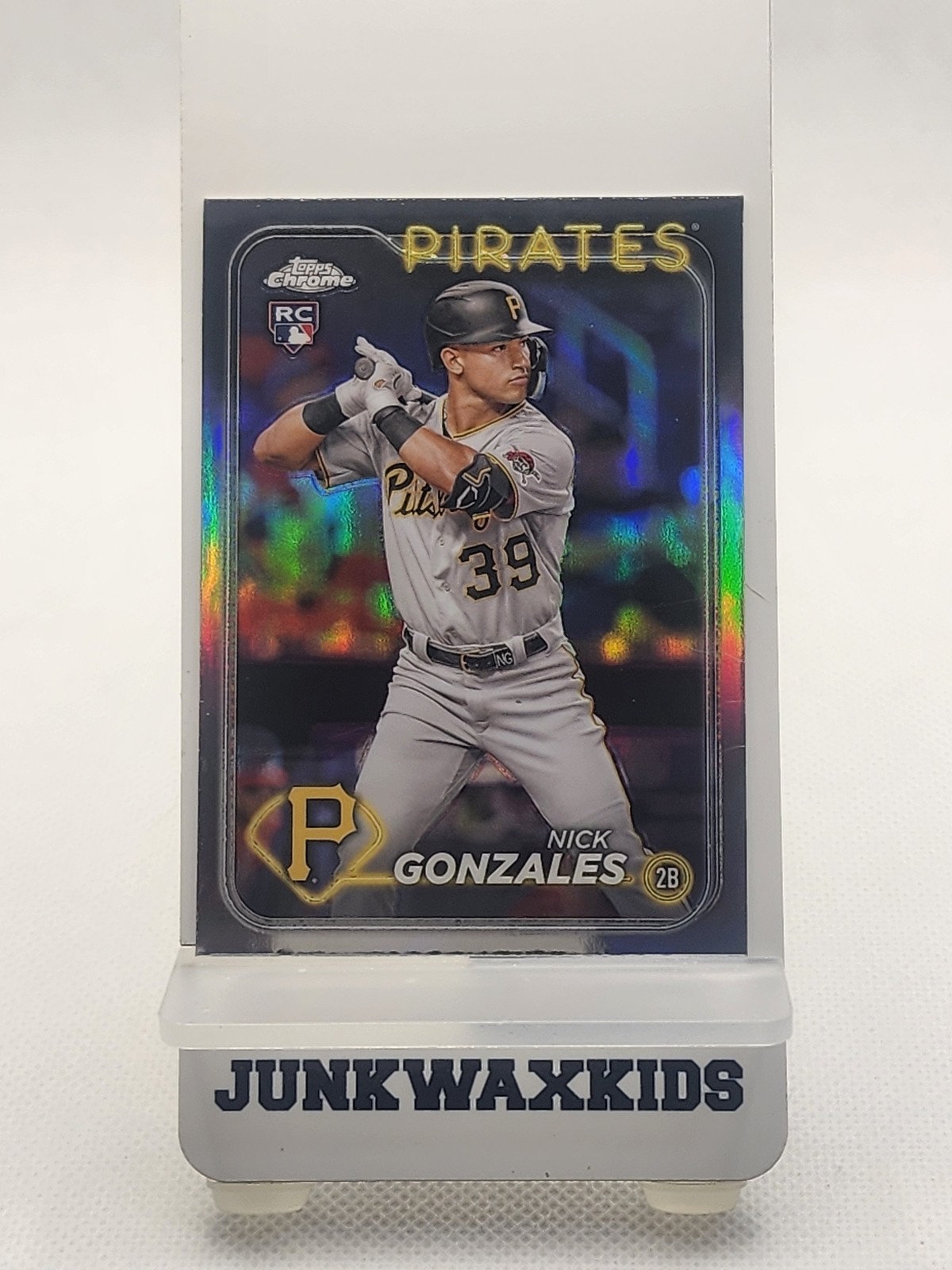 2024 Topps Chrome #72 Nick Gonzales Refractor