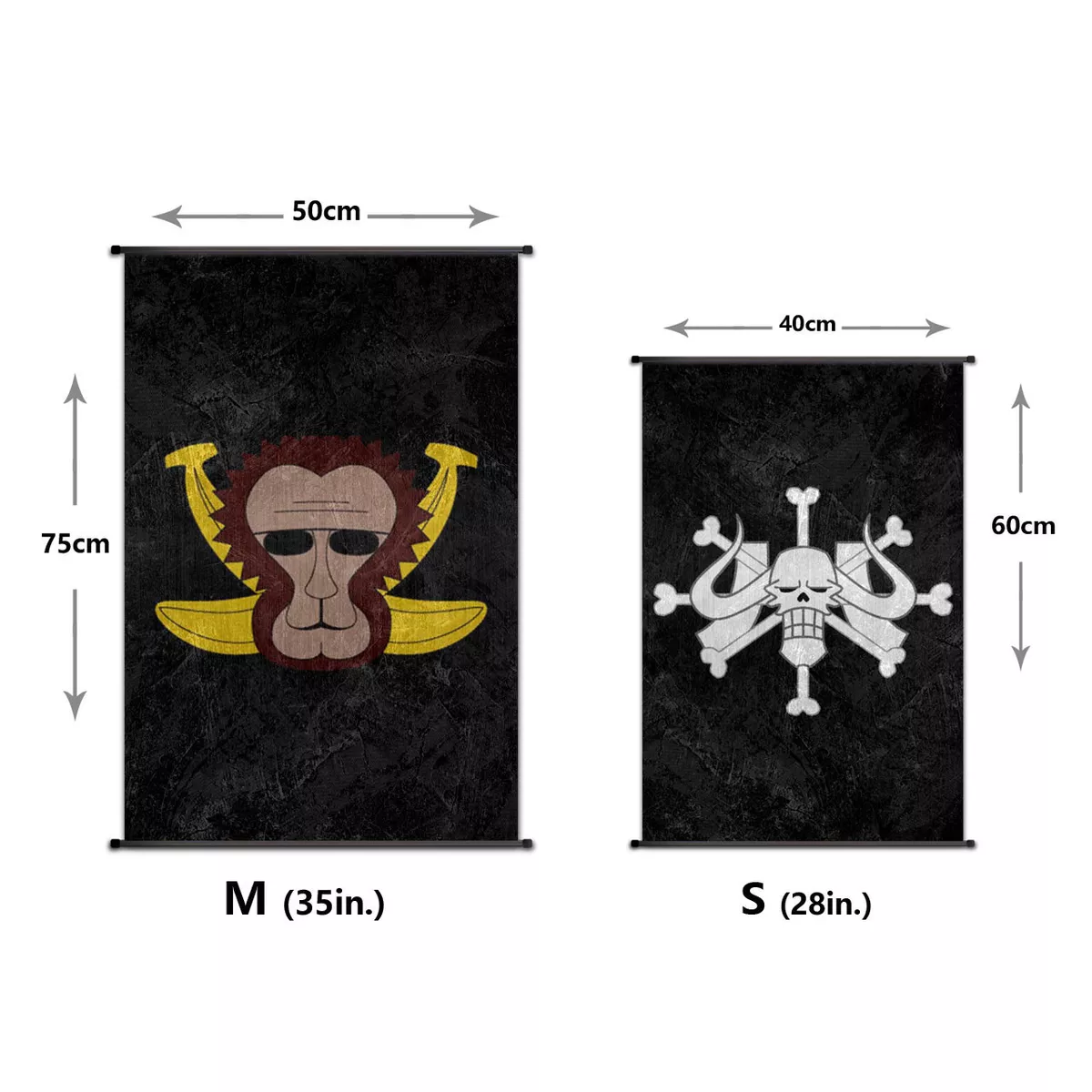 One Piece Don Krieg Pirate Flag Jolly Roger (2 Colors)