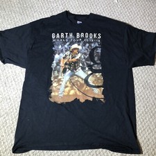 Garth Brooks World Tour 2014-2015 T-Shirt Country Music Superstar Men  s Size XL