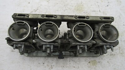 1983 Honda CB650SC 650 Nighthawk OEM Carburetor Bodies Carb Housing Set