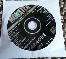 MALE KARAOKE CDG DISC R B HITS CD G MONSTER HITS USHER,MARVIN GAYE MH1120 CD ,