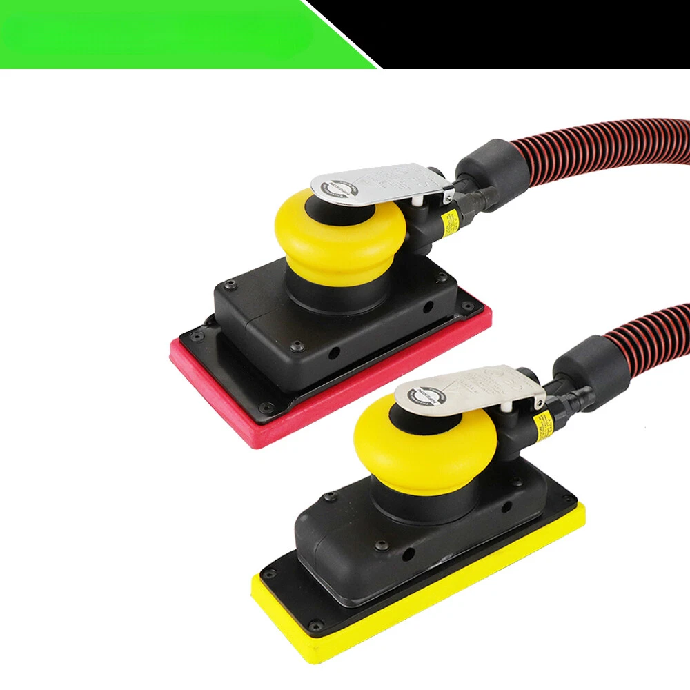 Pneumatic Orbital Rectangular Air Sander Pad Grinder Polisher