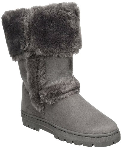 Dolce & Gabbana Black Faux Fur Mid Calf Winter Boots Men display picture 2