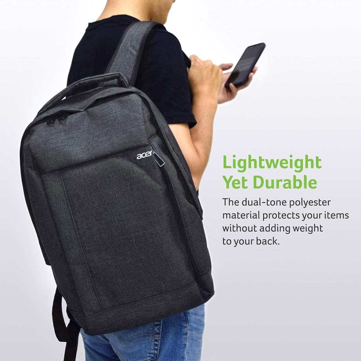 backpacks that can hold books a laptop and a xamera HBBKVI 16" Travel Laptop Backpack,Anti Theft Slim Durable Bookbag,Business  Backpacks for Men Women,Water Resistant Carry on School Backpack Fits 13-16  Inch Laptop and Notebook