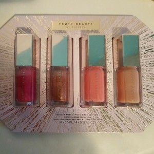 Fenty Beauty By Rihanna Glossy Posse Holodaze Mini Gloss Bomb Set New Sealed Ebay