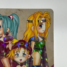 Terra Relm  Celes 6 Final Fantasy VI Card TCG HOLO Games Famicom Japan 1994