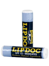 Amish Origins Lip Doc SPF 15 Medicated Lip Balm Sunscreen All-Natural 2-Pack 