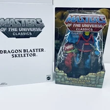 Mattel MOTU Classics Dragon Blaster Skeletor with mailer box 2012