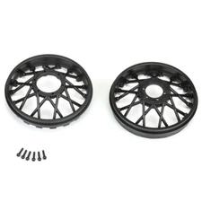 Pro-Line PRO282103 1/4 Supermoto Rear Wheel Black for Promoto-MX