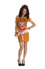 Fozzie Bear Costume Adult The Muppets Halloween  X-Small