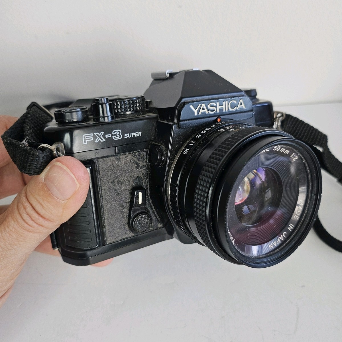 Yashica FX-3 Super 2000 35mm film SLR camera Yashica ML 50mm 1:2