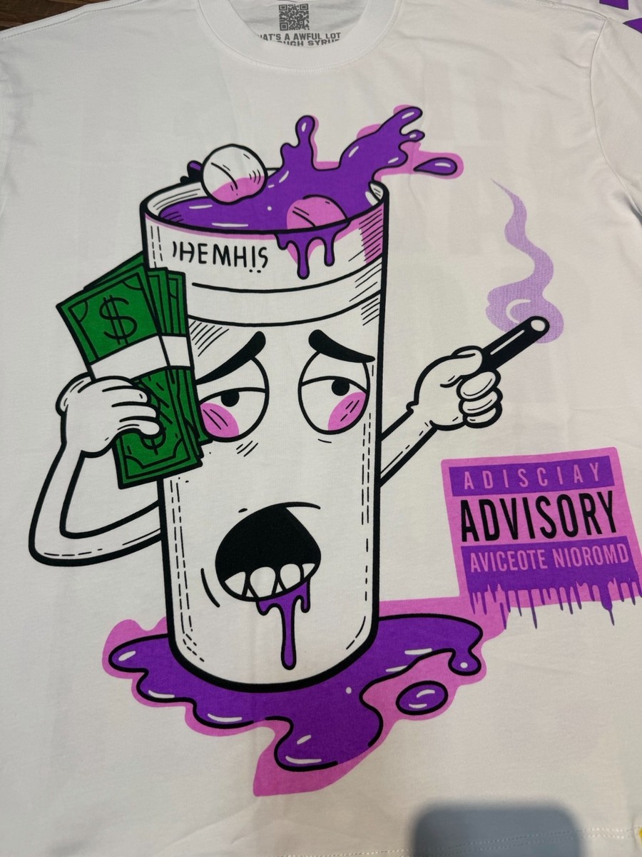 THAT'S A AWFUL LOT OF COUGH SYRUP T shirt tee White S-M-L-XL | eBay