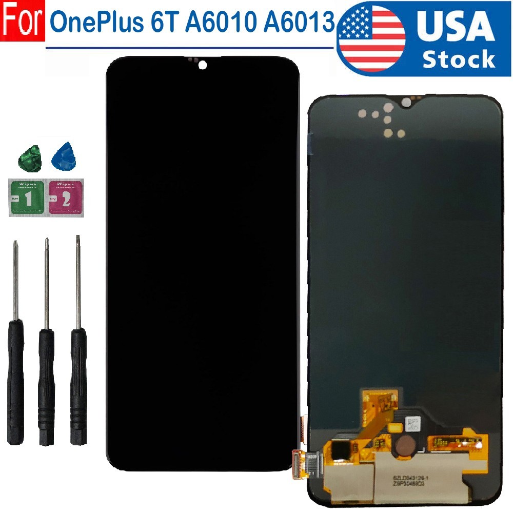 Replacement For OnePlus 6T A6010 A6013 OLED LCD Display Touch Screen Digitizer