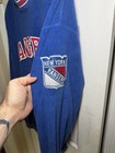 90s Starter New York Rangers NHL Sweatshirt XXL Blue Red White Crewneck Licensed — photo 4