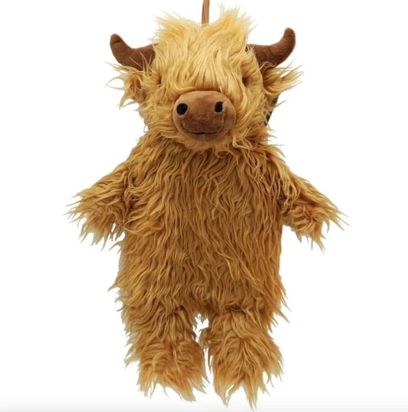 D&C SUPPLIES Super süße Scottish Angus The Highland Cow Coo Wärmflasche