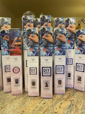 Diamond Art Club Diamond Painting Kit - New Open Box - Discontinued Kits!