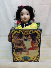 Enesco Disney Snow White Jack In The Box Music Box Ltd Ed #1118/7500 Works 