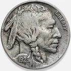 1929-S Buffalo Nickel 5c Fine F+ * Original Surfaces * 1929S #3 Nice!