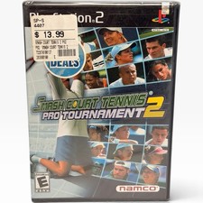 Smash Court Tennis Pro Tournament 2 (Sony PlayStation 2, 2004) PS2 Brand New