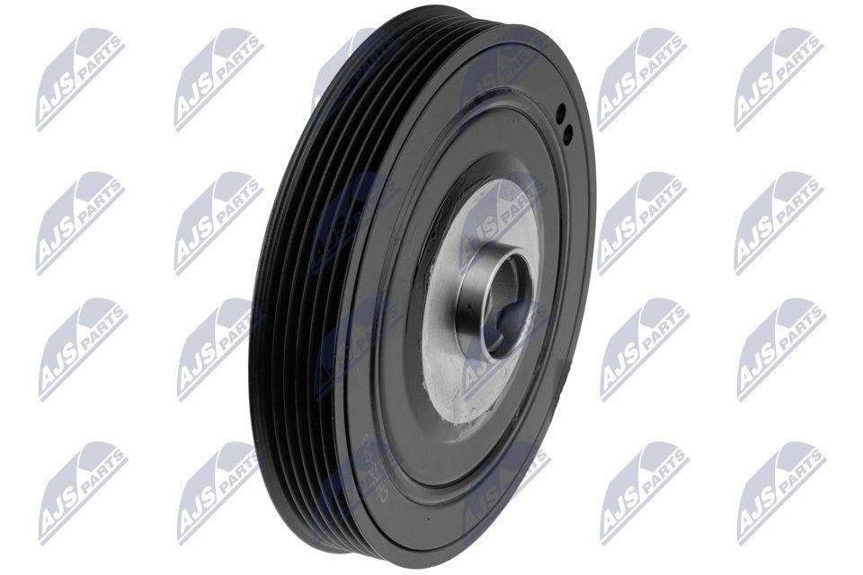 NTY Crankshaft Pulley RKP-RE-003 Reinforced 6-Groove for Opel Renault