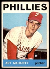 1964 Topps #104 ART MAHAFFEY  Philadelphia Phillies  EX-EXMT