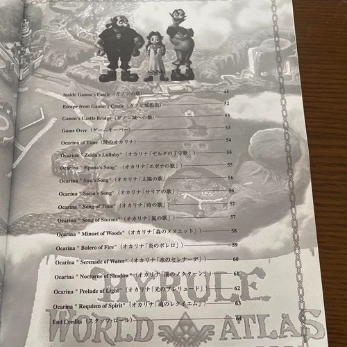 The Legend of Zelda Ocarina of Time Spartiti Pianoforte Score Book Giappone 1999 Usato - Foto 4 di 6