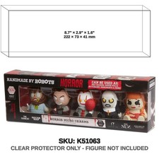 Protector For Handmade by Robots Ghostface Micro Charms 5-Pack