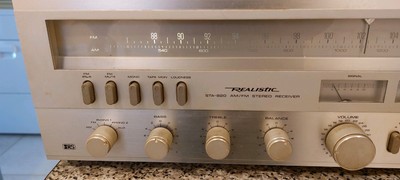 STA-820 AM/FM Stereo Receiver 1980 Realistic, Fully Operational | eBay
