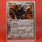Pokemon TCG English Card ex Sandstorm Aggron ex 95/100 Holo DMG
