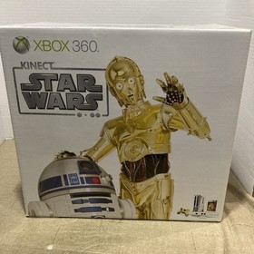 Xbox 360 Kinect Star Wars Limited Edition Console (SEALED) Rare