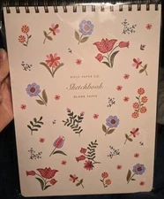 Rifle Paper Co. SKETCHBOOK 80 Blank Pages 8.5 × 11.6" Floral