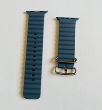 Blaues Silikon-Uhrenarmband 2-teilig mit Schn...