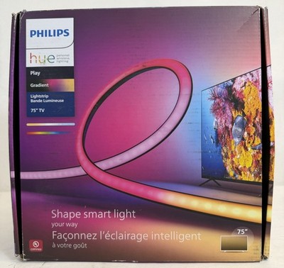 Philips Hue Play Gradient 75'' LED Lightstrip-Requires Bridge & Sync Box -DEFECT