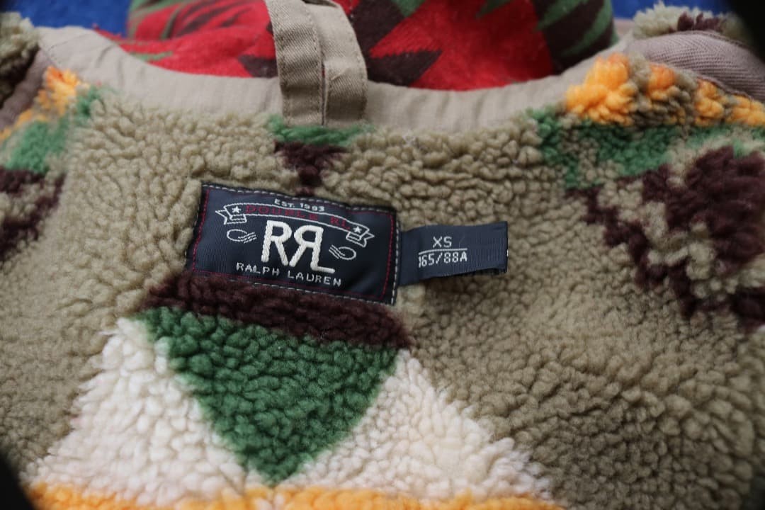 RRL native pattern fleece jacket - image 9