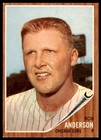 1962 Topps High # Bob Anderson #557 EX-EXMINT