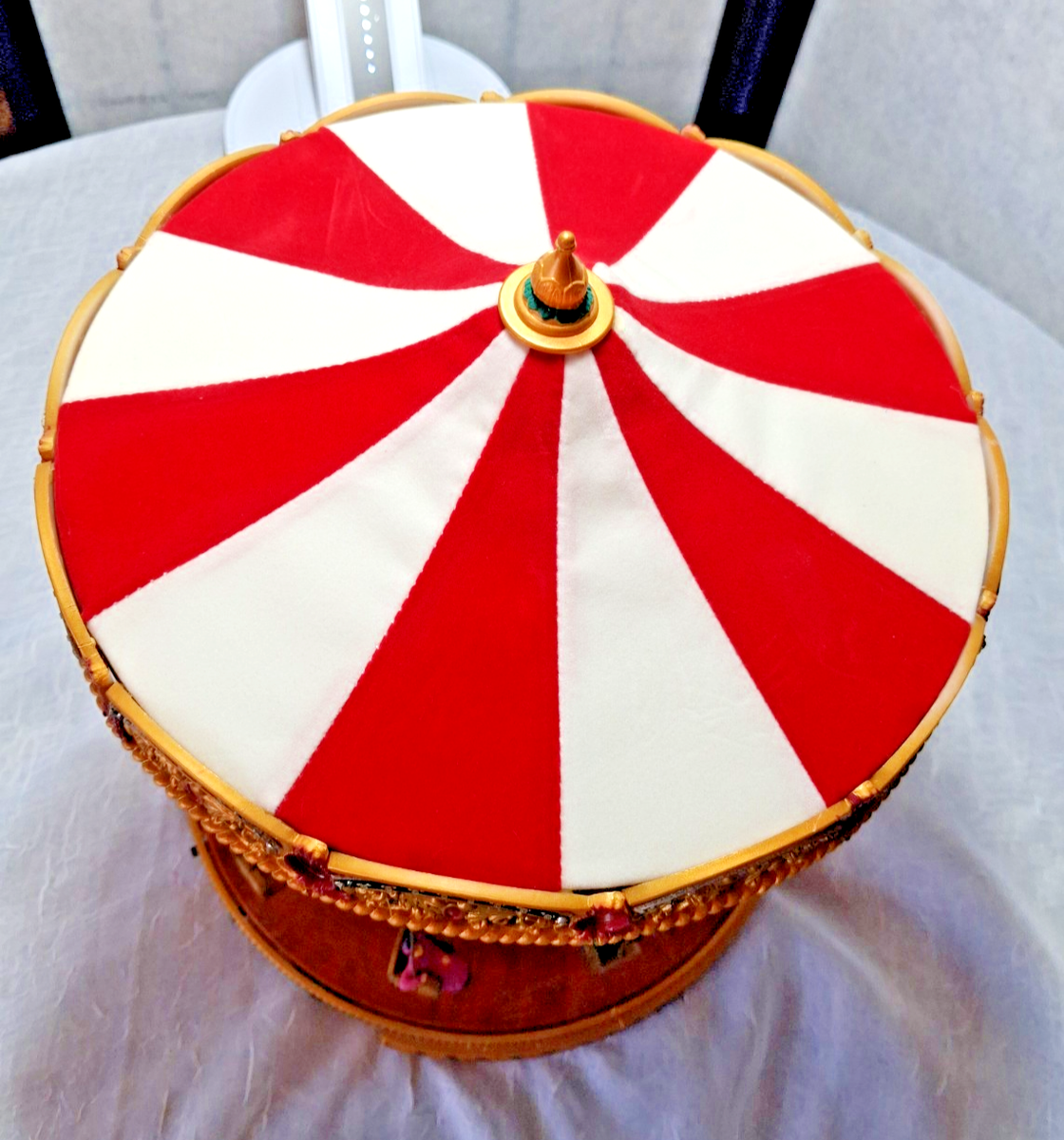 WORLD'S FAIR SWING CAROUSEL MR CHRISTMAS GOLD LABEL COLLECTION