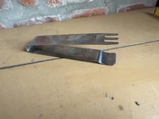 Servierzange Edelstahl Geb&auml;ckzange Zuckerzange Werkzeug Tool Zubeh&ouml;r Vintage