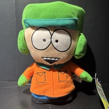 Vintage 2008 South Park Kyle 9.5  Plush Comedy Central Nanco Toy Doll