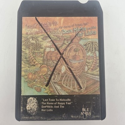 Dan Hicks Last Train To Hicksville 8-Track 1973 *Buy 2 Get 1 Free*