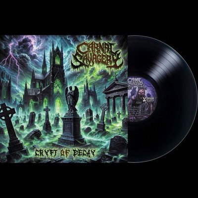 CARNAL SAVAGERY CRYPT OF DECAY NEW LP