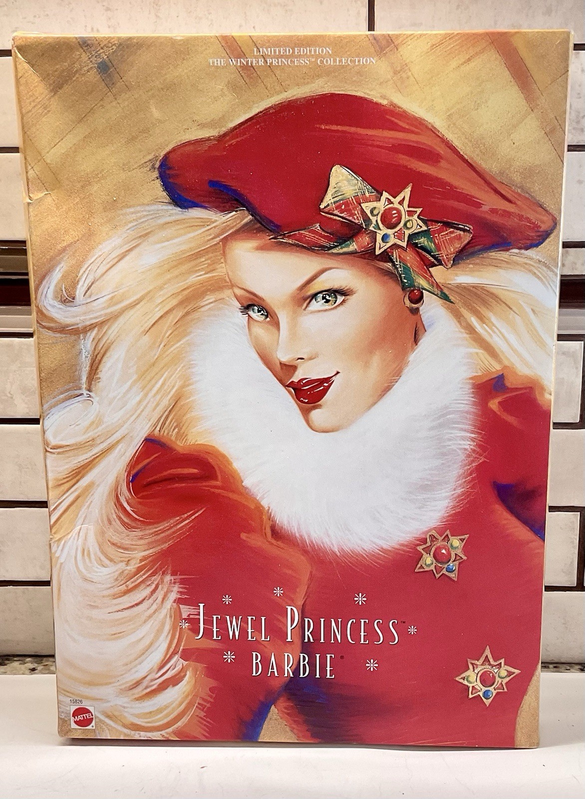 Jewel Princess Barbie Doll #15826 Winter Princess Collection